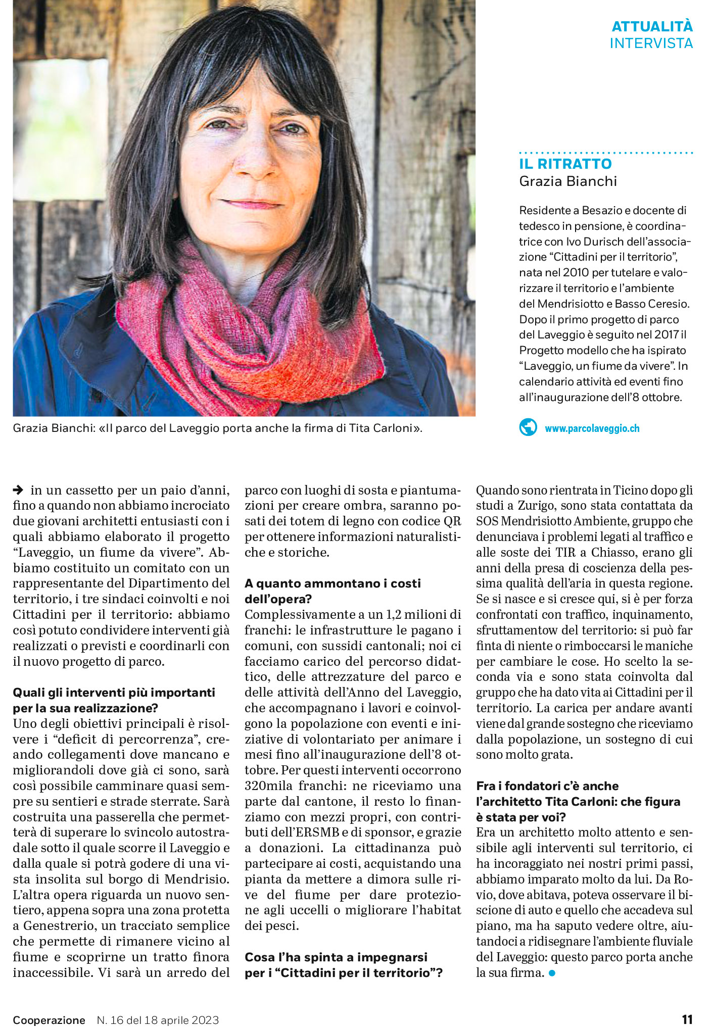 RassegnaStampa_La Regione-26.04.2022x